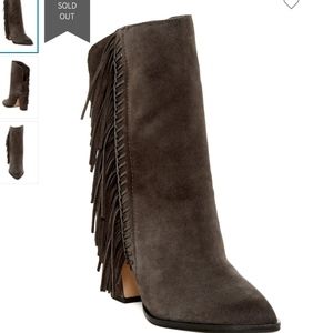 Fringe Suede Dark Grey Dolce Vita Ileen Boots